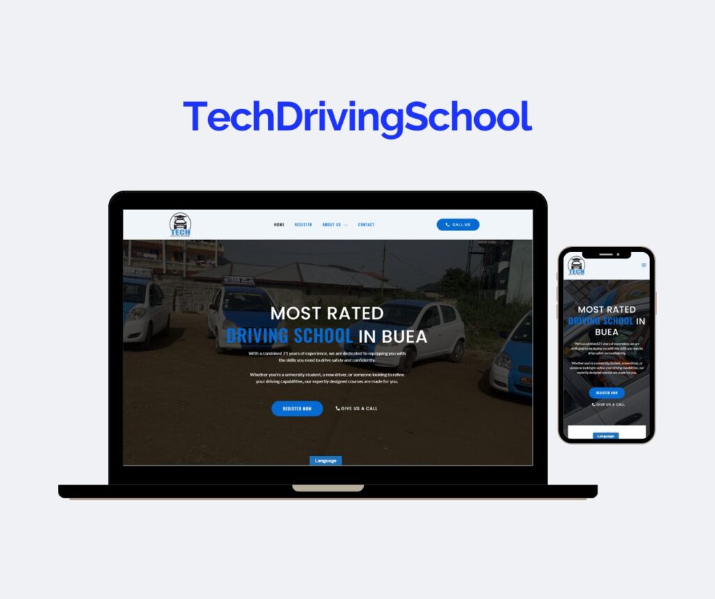 Tech Driving School Buea Case Study - TheJohnKratos